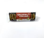 GALLETA BIO ESPELTA CÚRCUMA AOVE Y AGAVE 150G